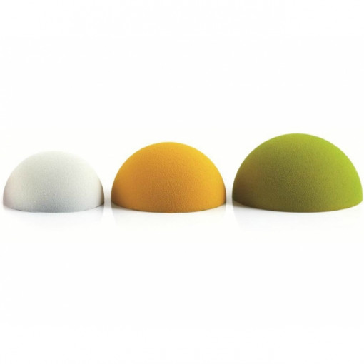 Полусфери 3 размера Ø14-16-18cm - комплект Matrite Plastic 6 предмета