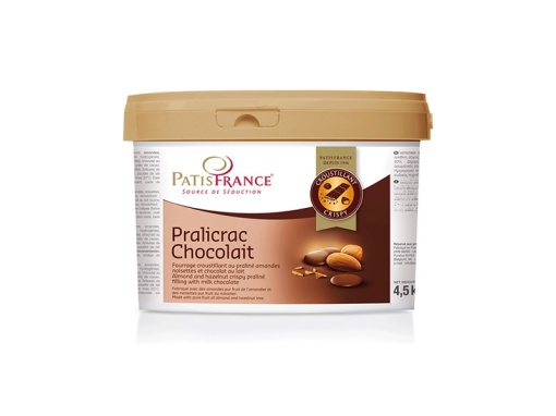 Пълнеж PatisFrance Chocolait Crispy Puratos, 4,5 кг