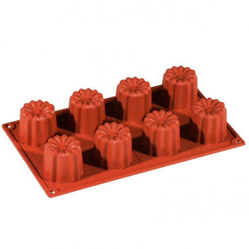 Силиконова форма за бордо Ø5,6xh5cm, 8 кухини