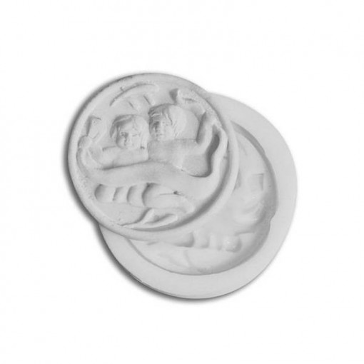 Силиконова форма Хороскоп Близнаци, Ø 3,8 cm (SLK150)