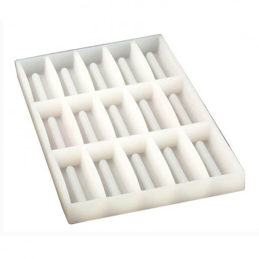 Силиконова форма Delicious Snack 15 cav. 9x3xh1,9cm