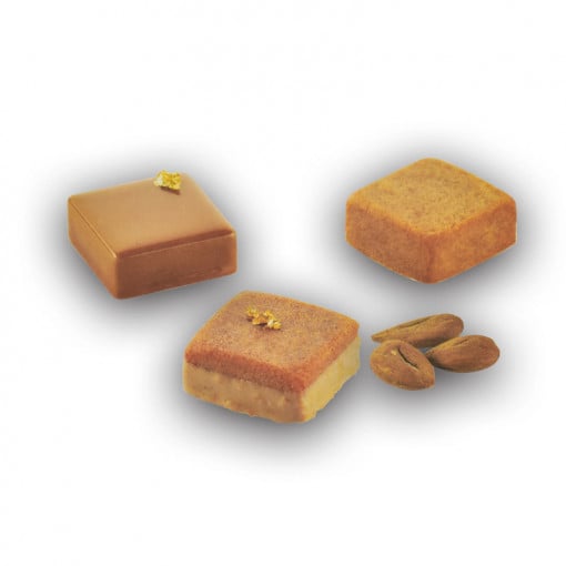 Силициева квадратна форма 3,7 x 3,7 x H 1,6 cm, 24 кухини, 20 ml
