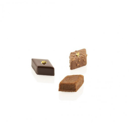 Силициева форма Romb 5,3 x 3,3 x H 1,8 cm, 20 кухини x 16 ml