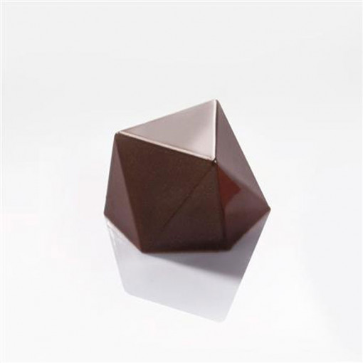 Форма от поликарбонат 28 шоколадови пралини, 2,7 x 3,1 x H 1,8 cm, 27,5x17,5 cm, 9,5 gr