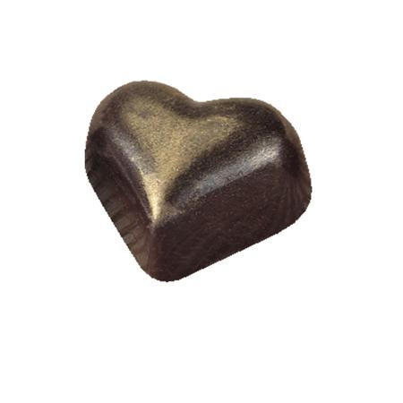 Форма от поликарбонат 35 шоколадови сърца с пралин, 3,05 x 2,8 x H 1,65 cm, 8 gr