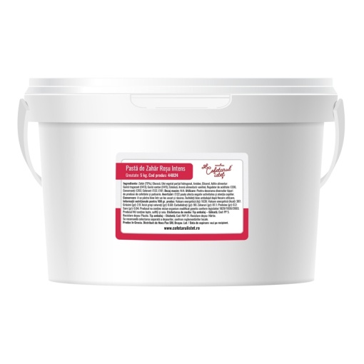 Червена захарна паста Intense confectioner Istet, 5 Kg