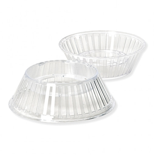 Baze Csokoládé tojás csokoládé 1000 gr, Anyag műanyag átlátszó, R17.5xH6cm, 3 db-os készlet