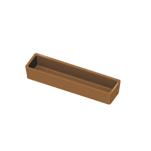 Cookmatic mould Cookmatic Model X Profil Neted, 11.7 - 12 x 2.7 - 3 x H 2 cm, 14 cavities
