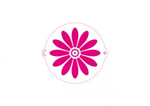 *Daisy Decor Кръгла пластмасова сапунерка Daisy Decor Ø 25 cm