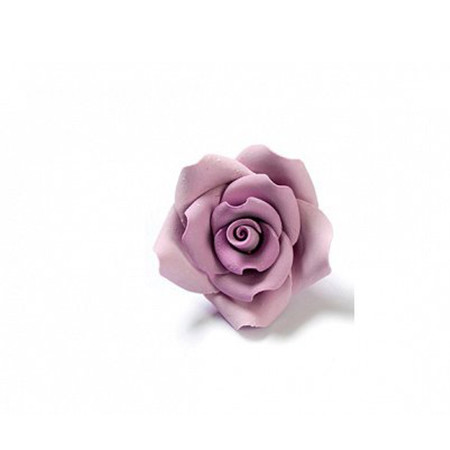 Decor Sugar - Lila rózsák R lila R 5cm, 24 db