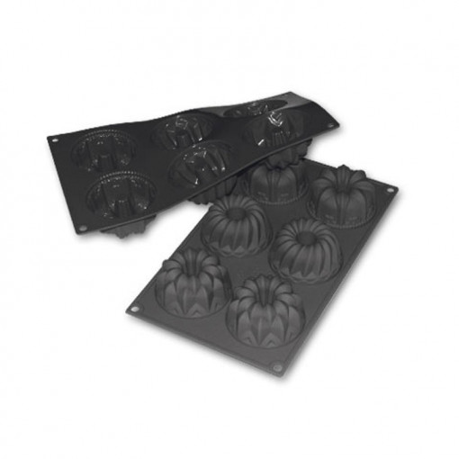 Fantezie Силиконова форма Ø7.5xh4cm, 6 кухини