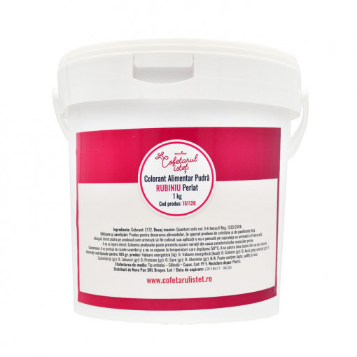 Food Colour Colouring Powder Pearly Ruby Ruby Pearl 1 Kg