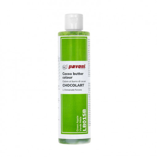 Food Colouring with Cocoa Butter without E171, Sea Green, 200 gr