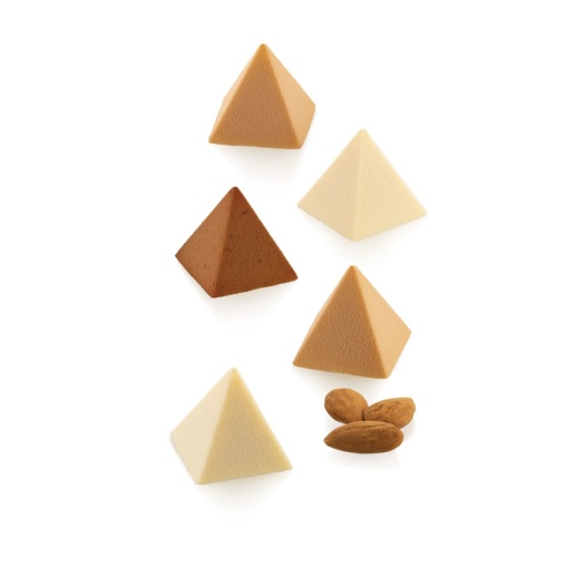 Forma Silicon Piramid 3.2 x 3.2 x H 3.2 cm, 18 cavitati x 11 ml