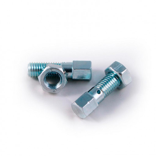 Guitar screws and nuts, Set 2 + 2 pcs