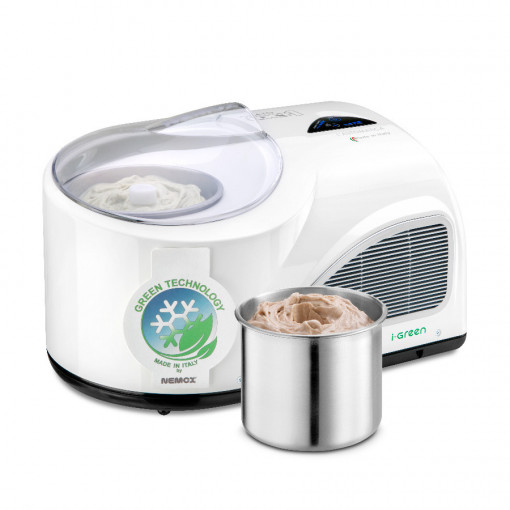 Ice Cream and Sorbet Machine, GELATO NXT1 i-Green, 1.7 Litre, White
