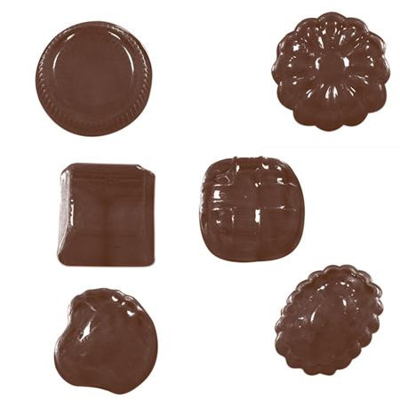 *Matrita műanyag csokoládé 11 praliné 6 modell