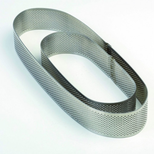 Microperforated Oval Tarte Frame, 19x7xH3.5cm