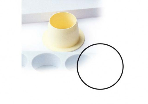 Mignon Round Ø 4,2 x H 2,5 cm - Пластмасов нож - Пластмасови основи и вложки за ножове