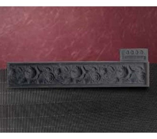 Moulding Silicone Border Pattern Border Roses, 30.5 x 3 cm