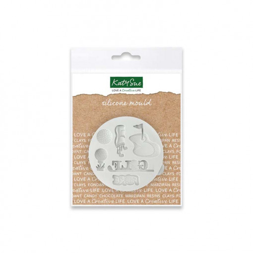 Mulaj Silicon Golf, 6 Subiecte Ø 2 - 3.5 cm