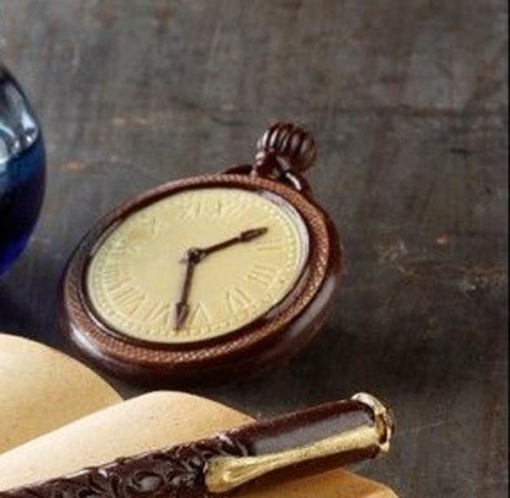 Mulaj Silicon Pocket Vintage 3D Pocket Clock, 7.6 x 5.8 cm