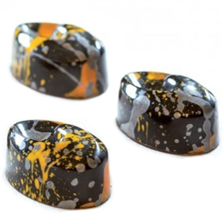 Polikarbonát forma Antonio Bachour Range - 21 Praliné csokoládé praliné