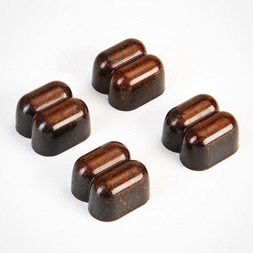 Polikarbonát forma Antonio Bachour Range - 21 Praliné csokoládé praliné