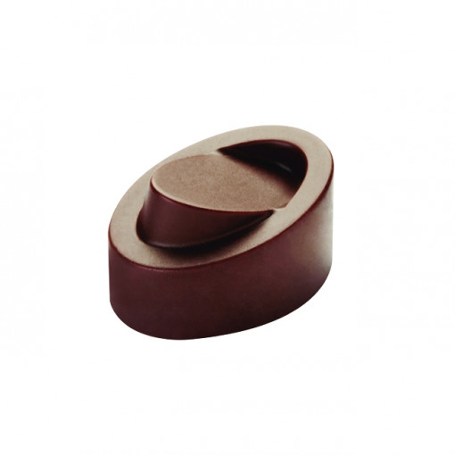 Polikarbonát forma Innovation Range 21 csokoládé praliné, 3,2 x 2,3 x H 1,9 cm, 10 gr, 3,2 x 2,3 x H 1,9 cm, 10 gr.