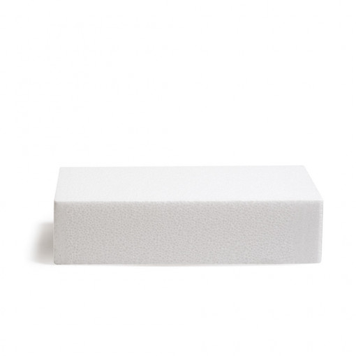 Polystyrene rectangle model 40 x 30 x H 7.5 cm
