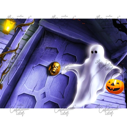 Printed Sugar Paste Halloween Model 6, A4 - Confectioner Istet