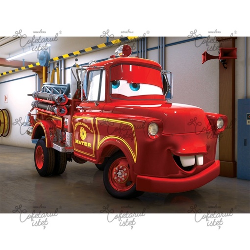 Printed waffle Cars Model 16, A4 - Confectioner Istet