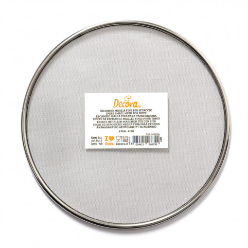 Retea Inox Granulatie Mare pentru Sita Interschimbabila, R 18 cm