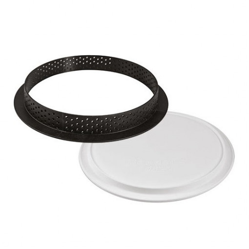 Tarte Set Ø 21 cm, 1 Microperforated Branch + Silicon Tin