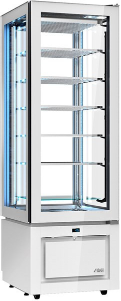 Vertical Refrigerated Display Cabinet -25/-15°C, Luxor New Style Slim Slim White