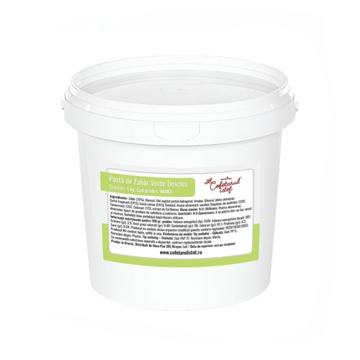 Зелена захарна паста Open Green Istet Confectionery, 1 кг