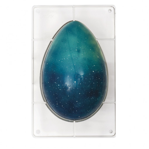 Поликарбонатна форма за шоколад 250 гр, 1 кухина 20x13.5xH7.5cm