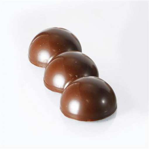 Поликарбонатна форма 8 закуски Шоколад Classic Bon, 27,5x17,5 cm - Img 1