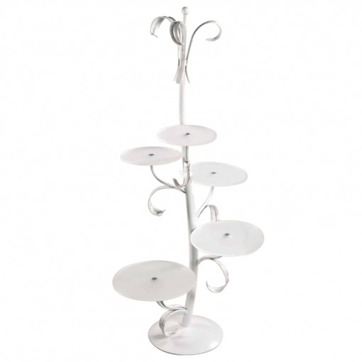 Стойка за торти модел Romantic, 5 чинии, H 125 cm