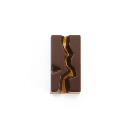 Форма от поликарбонат Davide Comaschi Range 18 Praline Chocolate Abyss, 3,9 x 2 x H 1,25 cm, 10 gr
