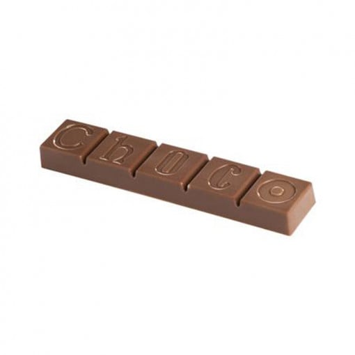 Формичка от поликарбонат 8 закуски Chocolate Choco Family, 27,5x17,5 cm