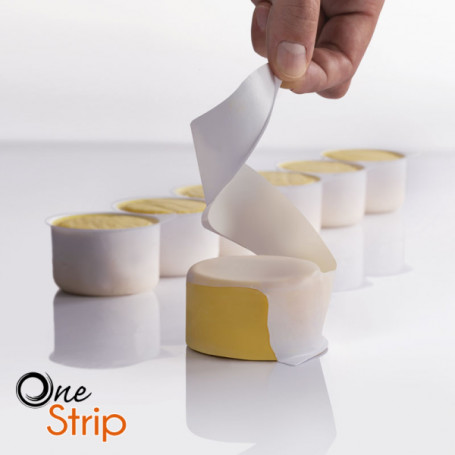 Форми за еднократна употреба, за формоване и замразяване Monoportii Semifreddo Ø6.3xH4cm, комплект 72 бр.