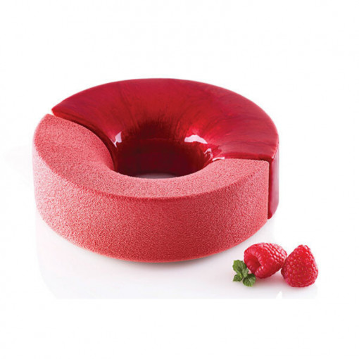 3D силиконова форма за торта 3D Incontro Ø 16 x H 5 cm + разделител