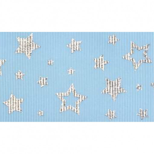 *Baptism cake ribbon, Blue colour, length 20 m, width 4 cm,