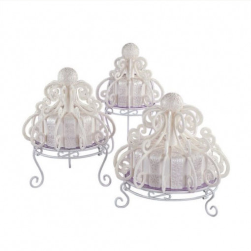 Cake / Buffet Stand, 3 Plates, Ø 37 x H 20 cm