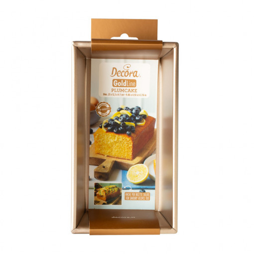 Chec Tray, Straight Edged, 23 x 12.5 x H 7 cm, Non-stick Aluminium