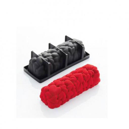 Eros 3D szilikon tortaforma 25 x 9,3 x H 7,4 cm, 1250 ml, 25 x 9,3 x H 7,4 cm, 1250 ml