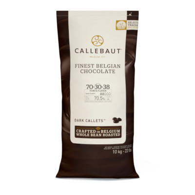 Étcsokoládé cseppek 70,5% Barry Callebaut, 10 kg