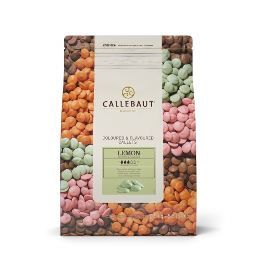 Fehér csokoládé Citromcseppekkel 27,5% Barry Callebaut, 2,5 kg