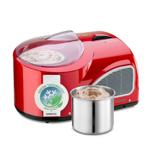Ice Cream and Sorbet Machine, GELATO NXT1 i-Green, 1.7 Litre, Red
